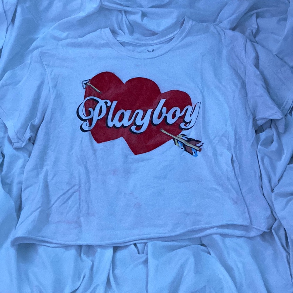 Playboy Crop Tee